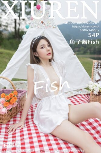XiuRen 秀人网 – 2021-08-06 – NO.3767 – 鱼子酱Fish (54) 3600×5400