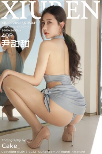 XiuRen 秀人网 – 2022-05-23 – NO.5045 – 尹甜甜 (40) 3600×5400